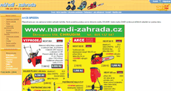 Desktop Screenshot of naradi-zahrada.cz